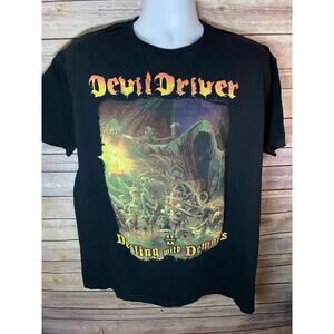 DevilDriver Shirt – Dealing With Demons “Living on Borrowed Time” – Size XL